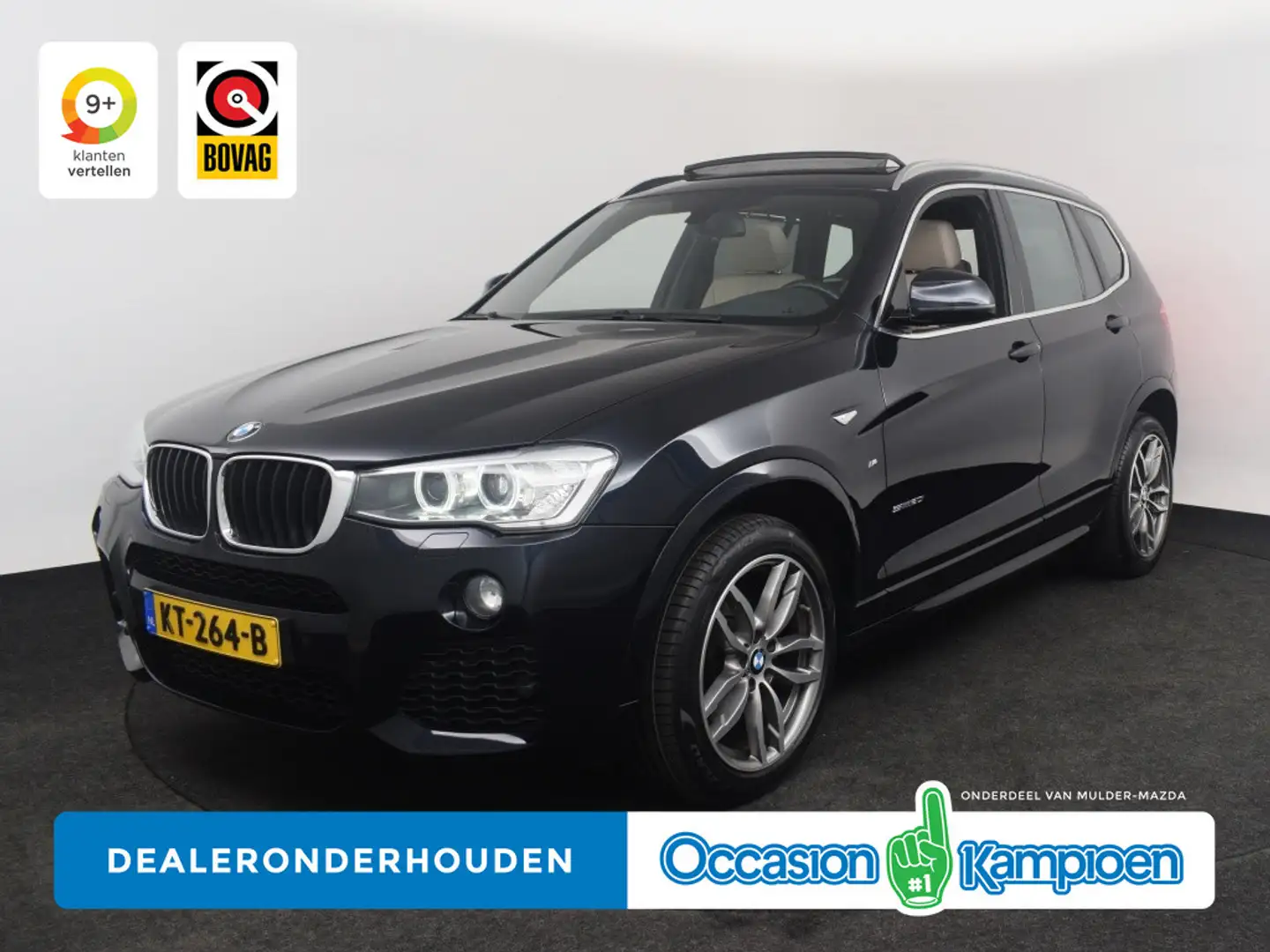 BMW X3 sDrive20i High Executive | Schuifdak • Dealeronder Zwart - 1