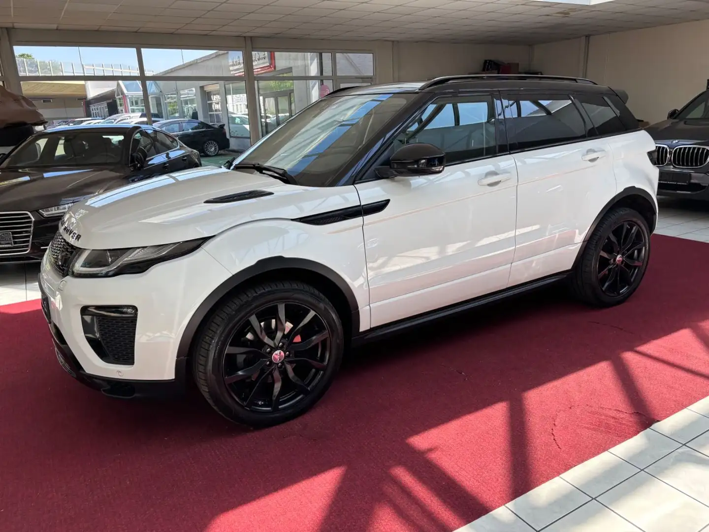 Land Rover Range Rover Evoque Evoque HSE Dynamic NAVI+LEDER+XENON+PANO+KAM+AHK Weiß - 1