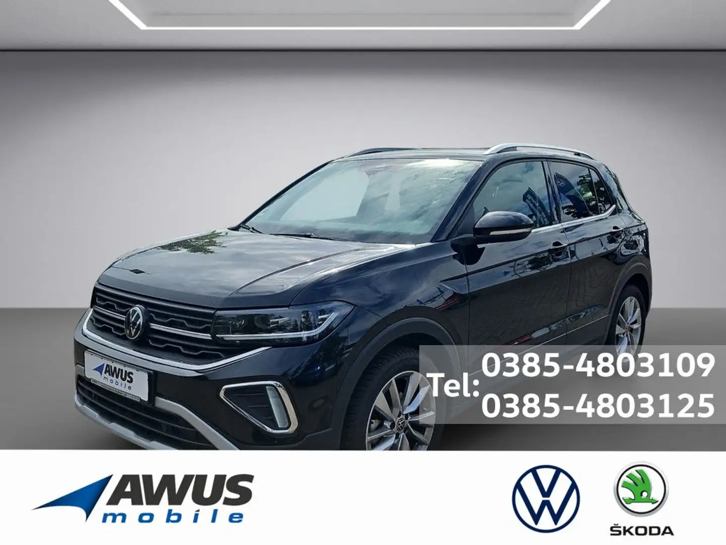 Volkswagen T-Cross 1.0TSI DSG Style Schwarz - 1