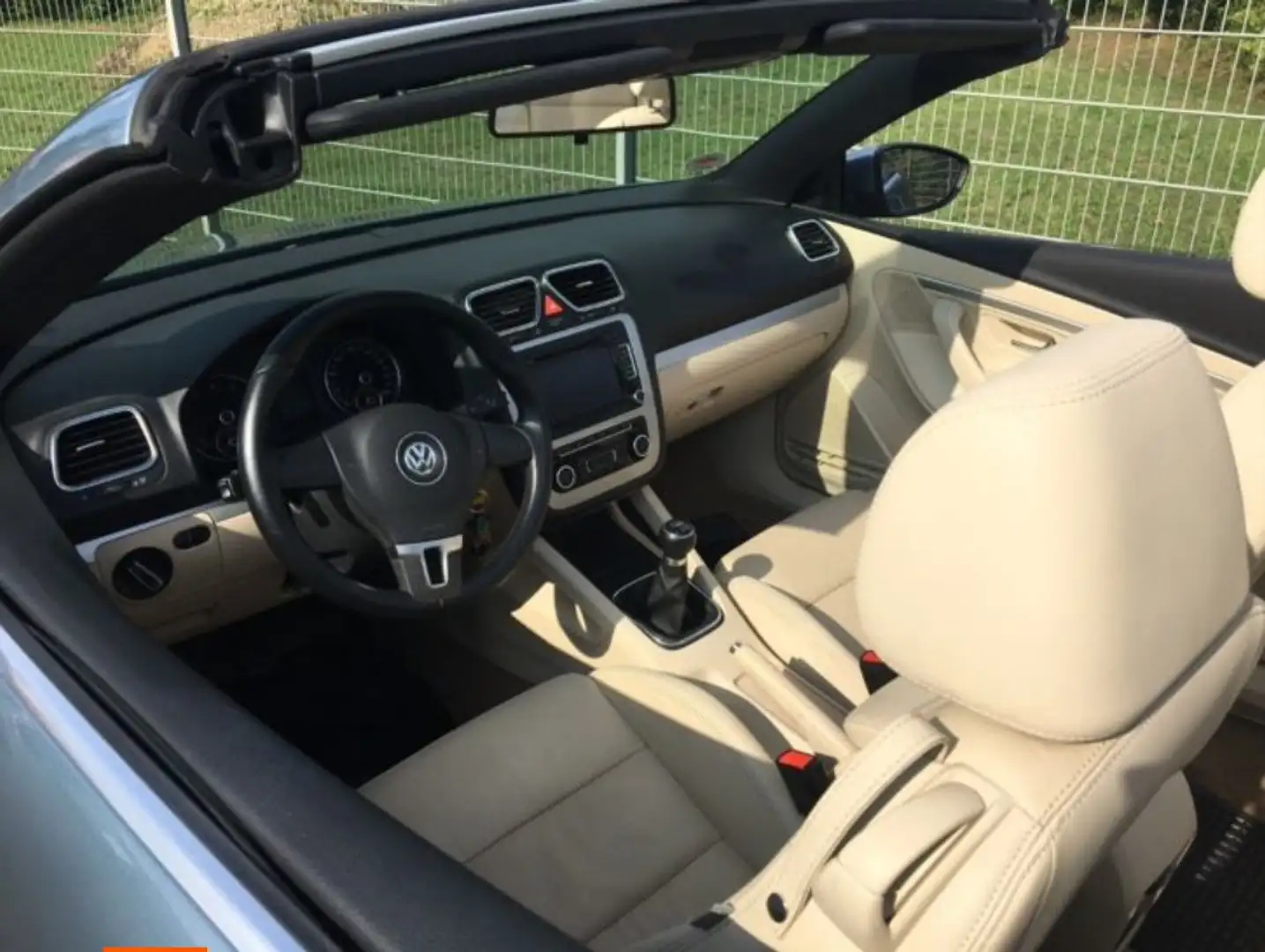 Volkswagen Eos Eos 1.4 TSI + LEDER + 8xAlu + Windschott Blau - 2