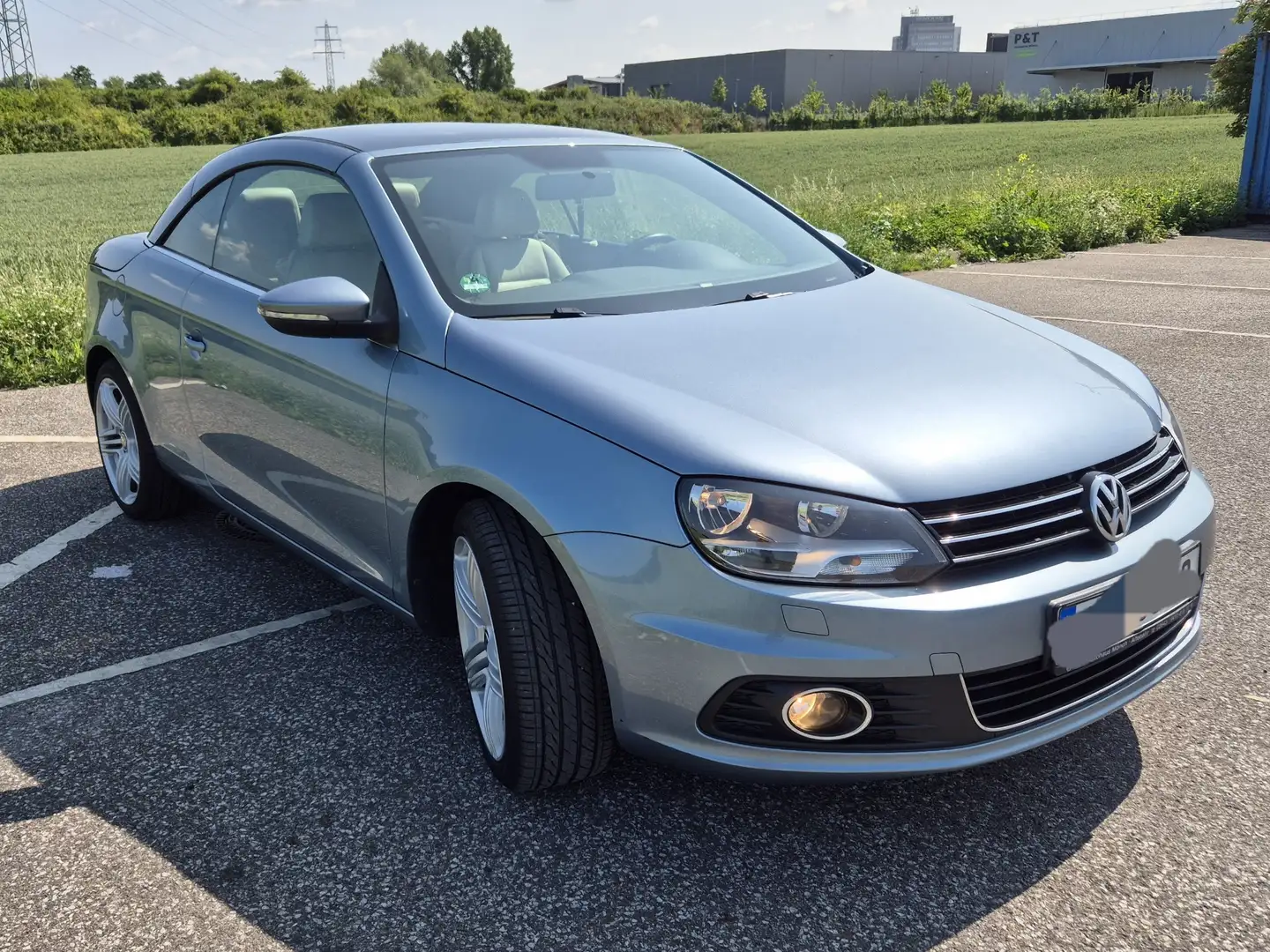 Volkswagen Eos Eos 1.4 TSI + LEDER + 8xAlu + Windschott Blue - 2