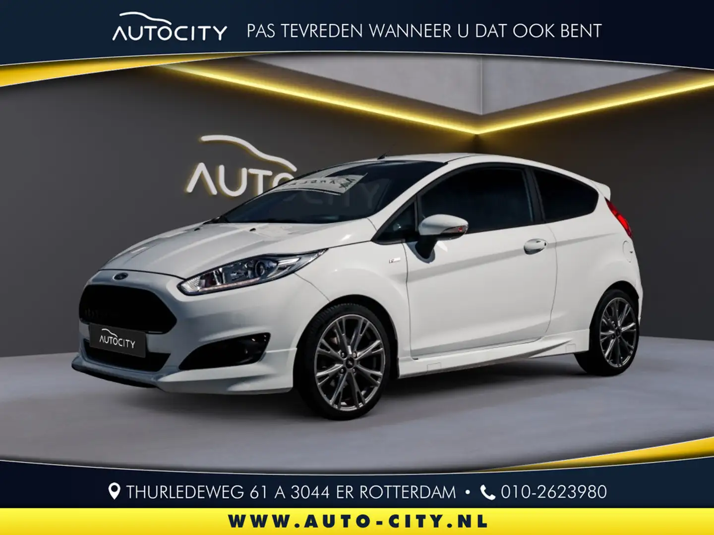 Ford Fiesta 1.0 EcoBoost ST Line Navi l Camera l PDC Wit - 1
