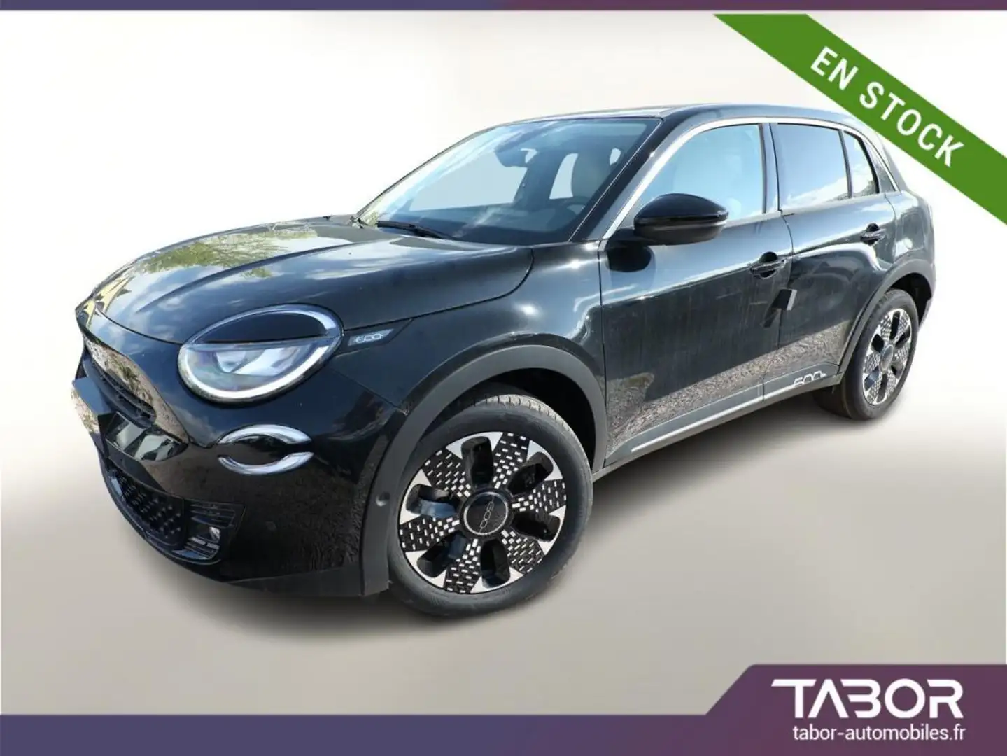 Fiat 600 MHEV 136 DCT LaPrima LED GPS cam PDC Noir - 1