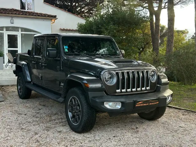 Jeep Gladiator 3.0 V6 MULTIJET 264 4X4 BVA8 OVERLAND / 2ÈME MAIN / ORIGINE FRANCE / ENTRETIEN À JOUR
