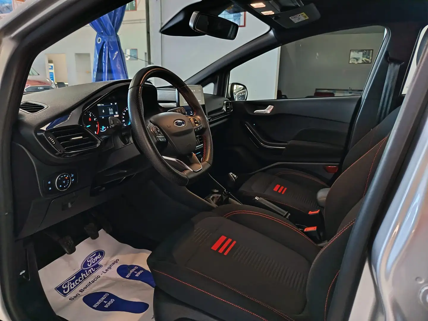 Ford Fiesta 1.0 Ecoboost Hybrid 125cv ST-Line Argent - 2