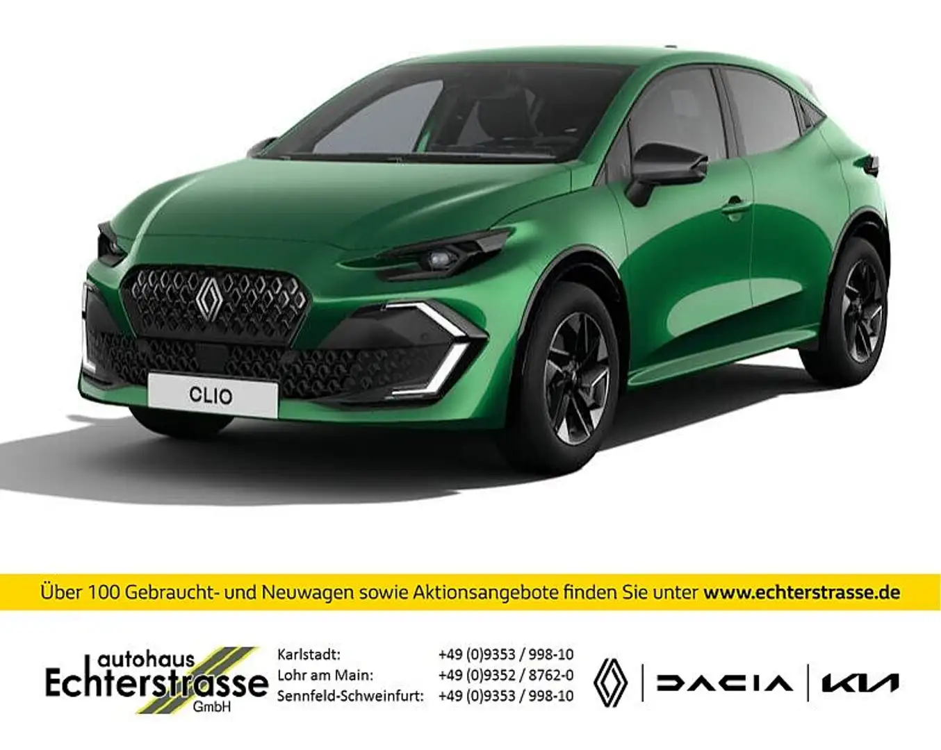 Renault Clio VI Techno TCe 115 +SHZ Grün - 1