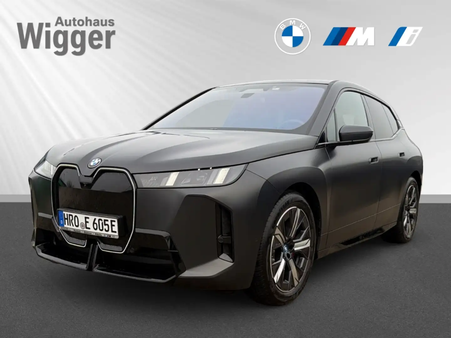 BMW iX 60/M-Sportpaket/HUD/AHK-el./HarmanKardon/360 Kamer Schwarz - 1