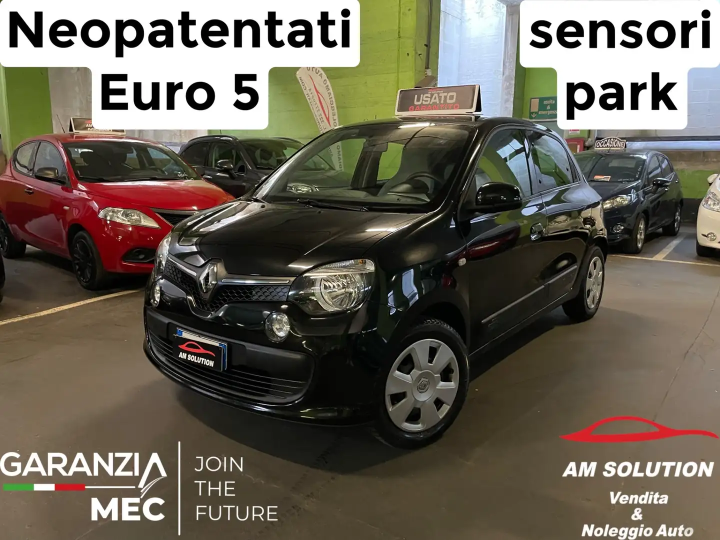 Renault Twingo 1.0 5 Porte Neopatentati Euro 5 Nero - 1