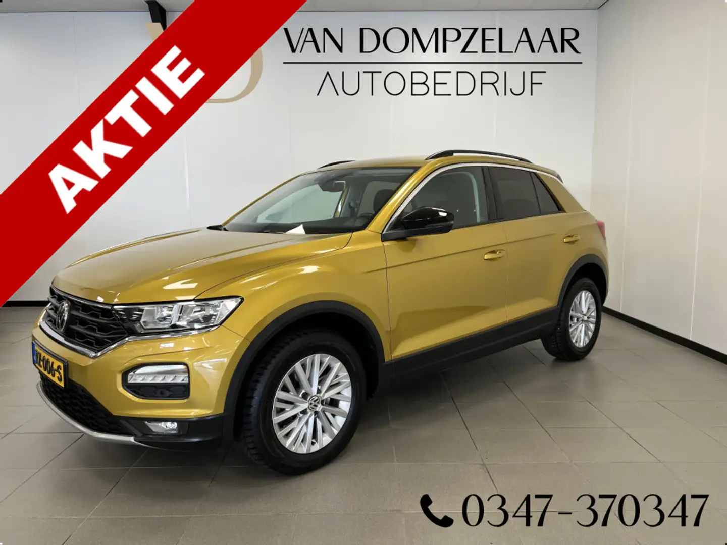 Volkswagen T-Roc 1.0 TSI Style / 116PK / Virtual cockpit / Navi / p Amarillo - 1