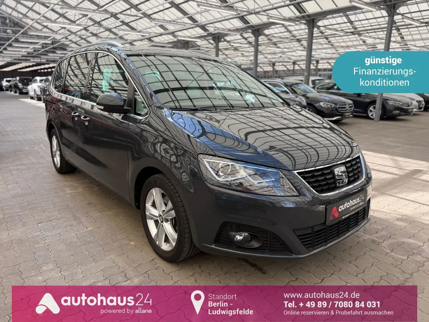 SEAT Alhambra 1.4 TSI Xcell. Bi-Xen|ACC|Kamera|AHK Grau - 1