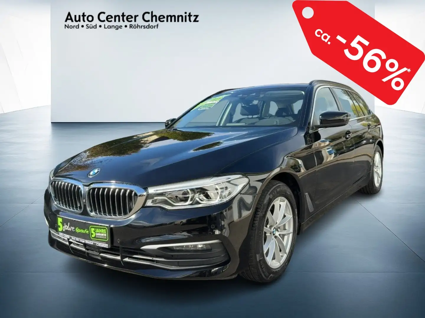 BMW 530 d AT Touring xDrive HeadUP/PanoSD/LED/Navi/AHK Nero - 2