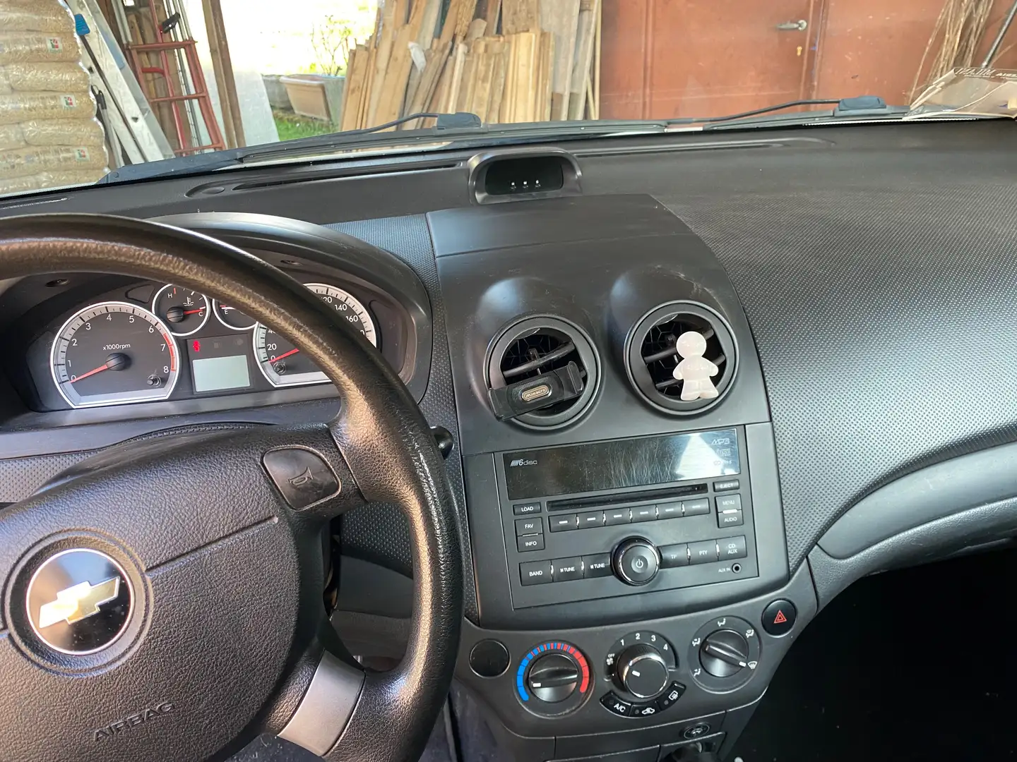 Chevrolet Aveo Aveo 2009 5p 1.2 LS c/clima ecologic Gpl Bianco - 2
