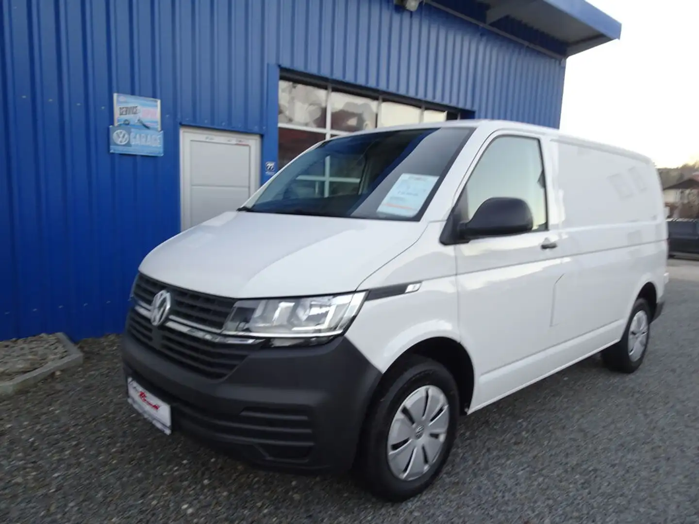 Volkswagen T6.1 Transporter 2,0 TDI Kastenwagen KR Білий - 2