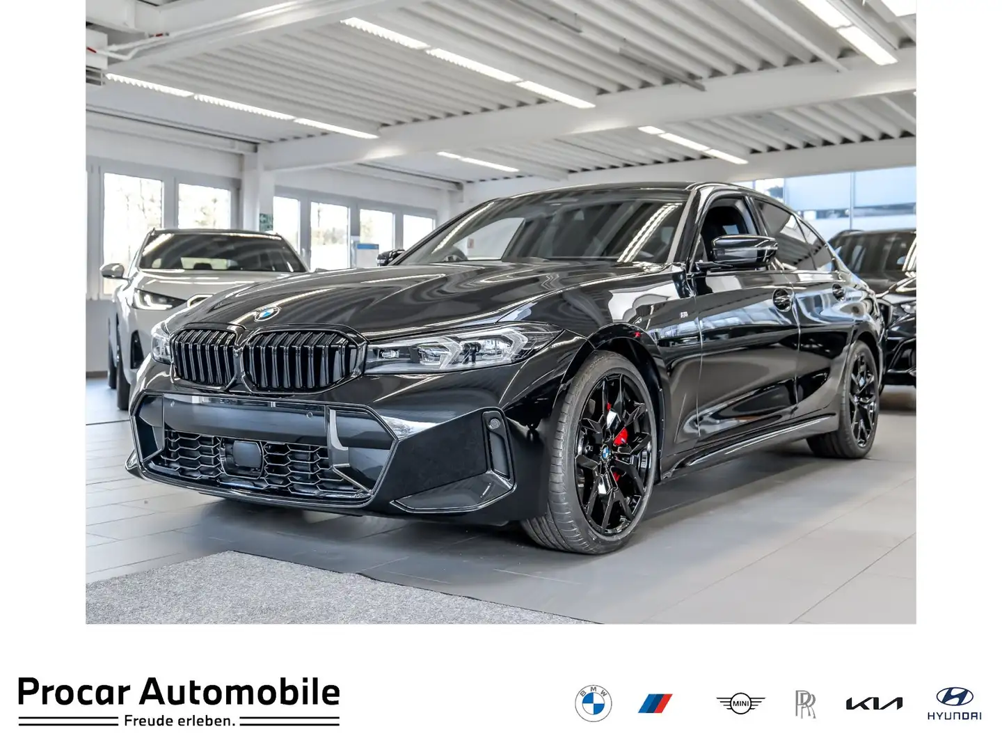 BMW 330 i xDrive MSport AHK H/K DA Prof PA+ LED Negro - 1