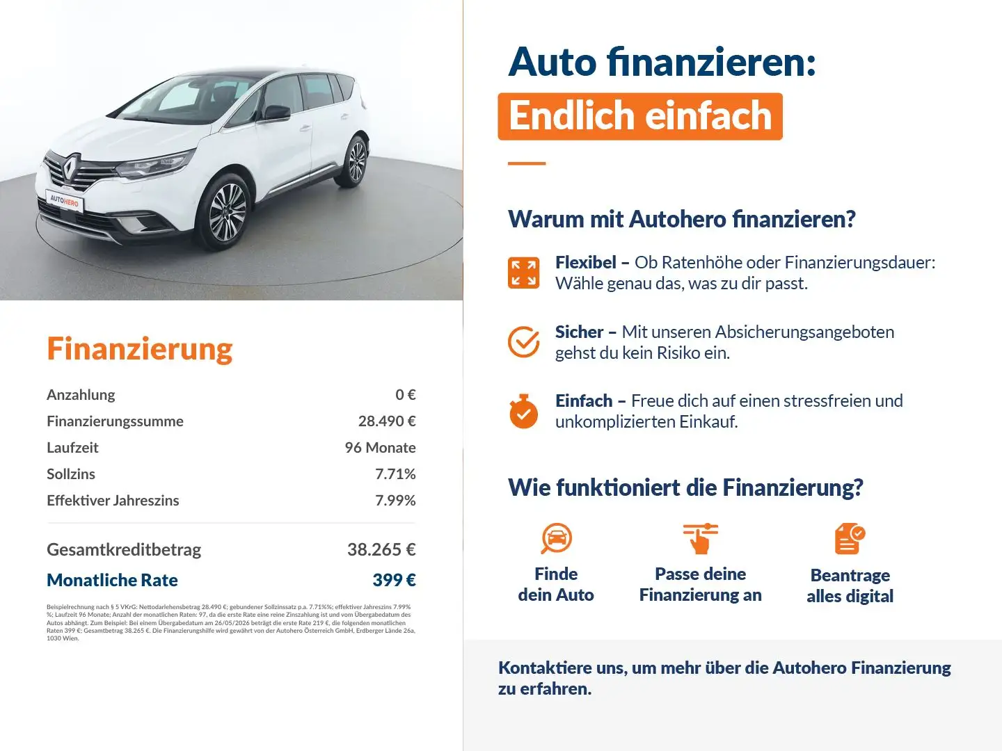 Renault Espace 2.0 BLUE dCi Initiale Paris Weiß - 2