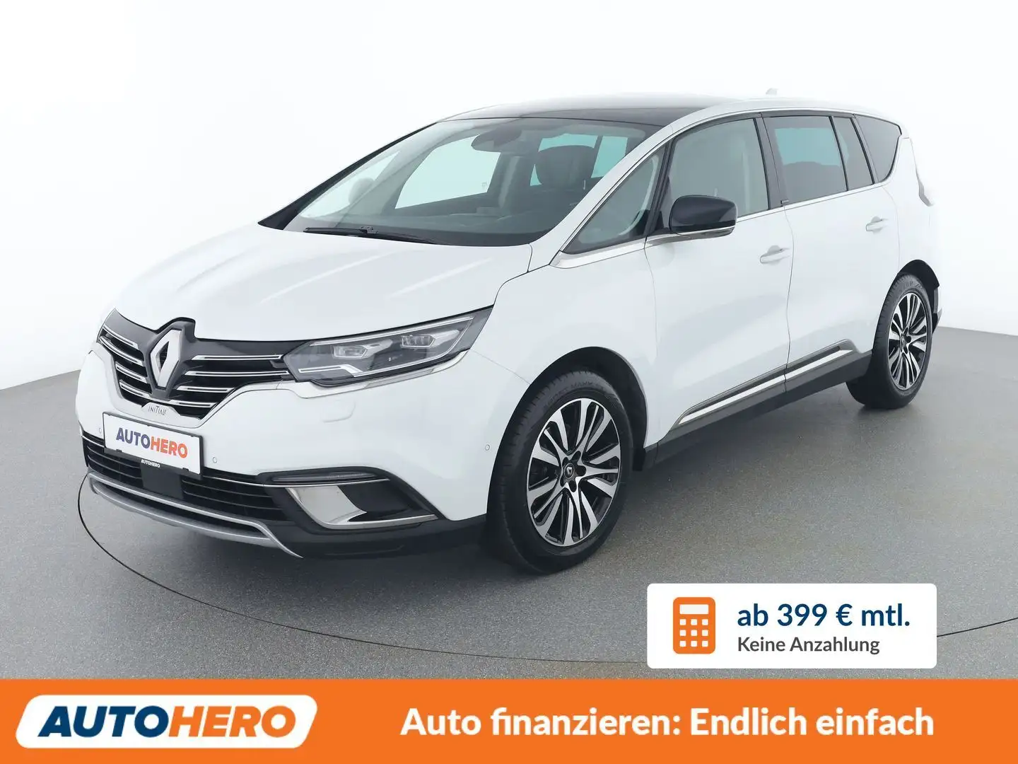 Renault Espace 2.0 BLUE dCi Initiale Paris Weiß - 1