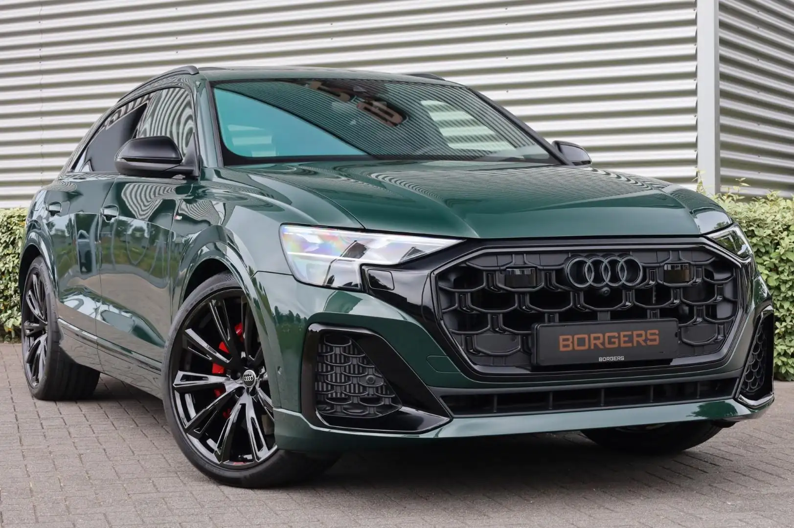 Audi Q8 60 TFSIe Goodwoodgreen l B&O l Volleder l Trekhaak Groen - 1