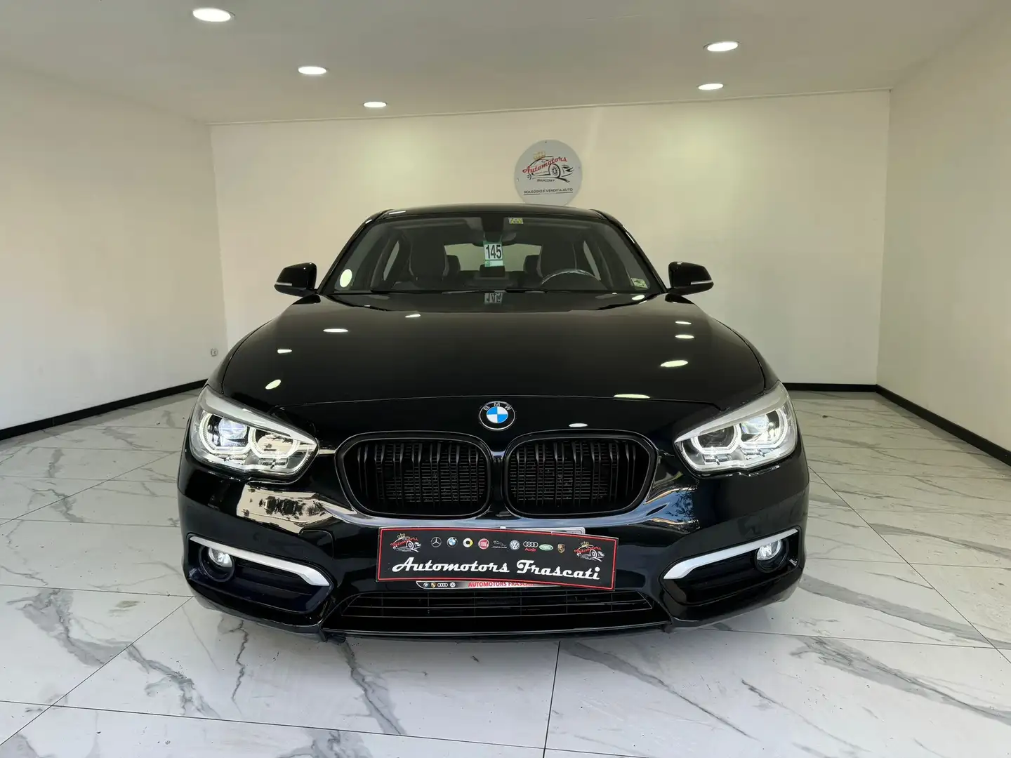 BMW 116 5 PORTE-AUTOMATICA-LED-GARANTITA-2015 Noir - 2