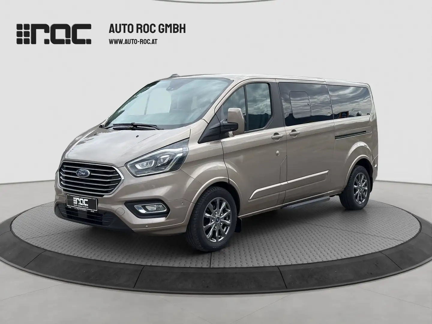Ford Tourneo Custom 2.0 TDCI 320 L2 Titanium X Assistenzpaket/AHK/STH Silber - 1