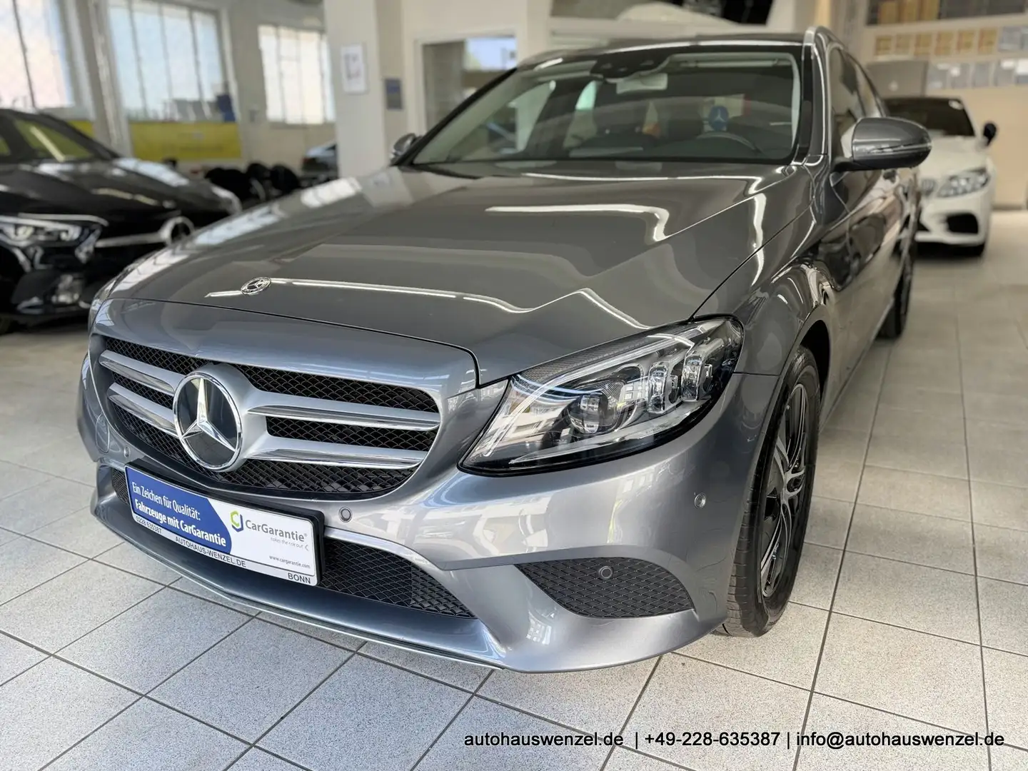 Mercedes-Benz C 180 T Aut. Avantgarde PANORAMA AHK MULTIBEAM CARPLAY Grau - 2