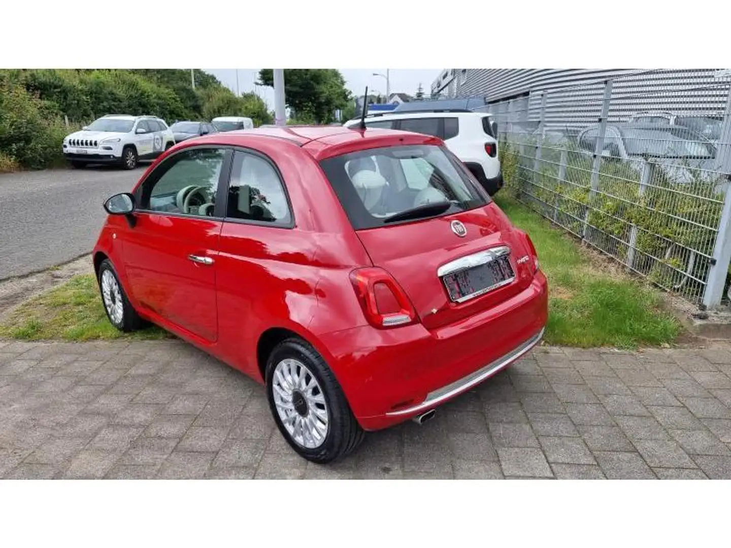 Fiat 500 Lounge Rot - 2