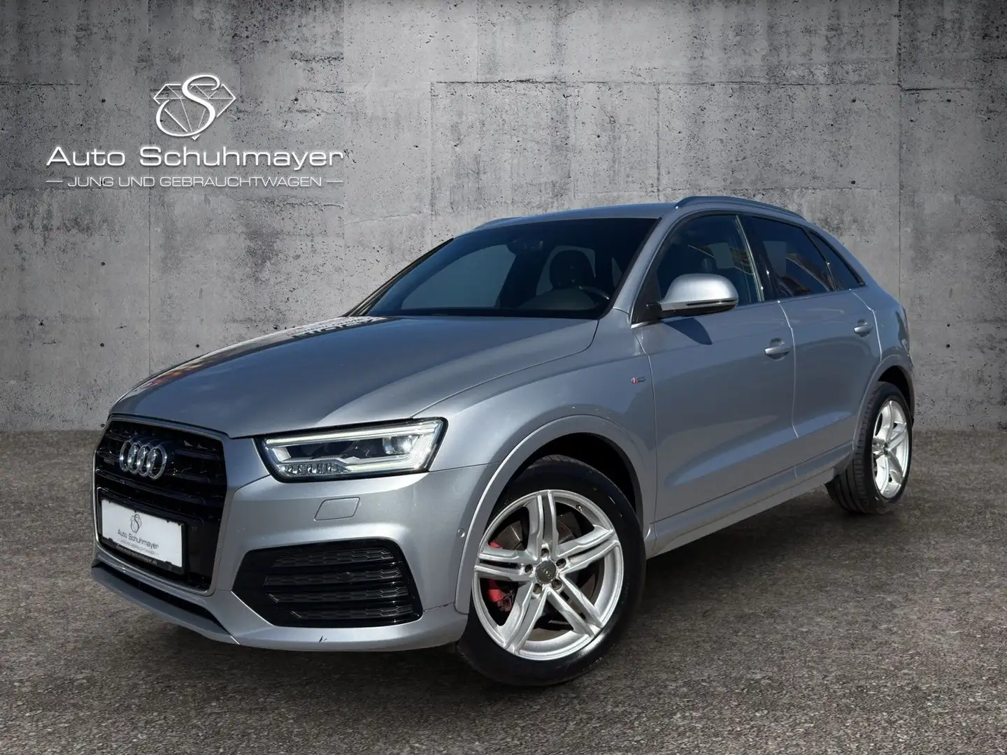 Audi Q3 quattro 3x S-line Aut. Silber - 1