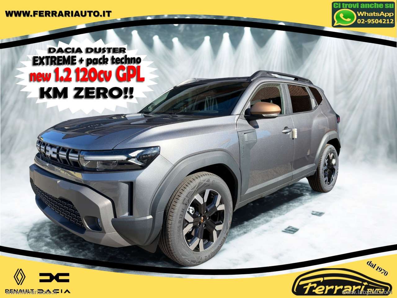 Dacia Duster Eco-G 120 CV Extreme KM ZERO PREZZO REALE SENZA VI