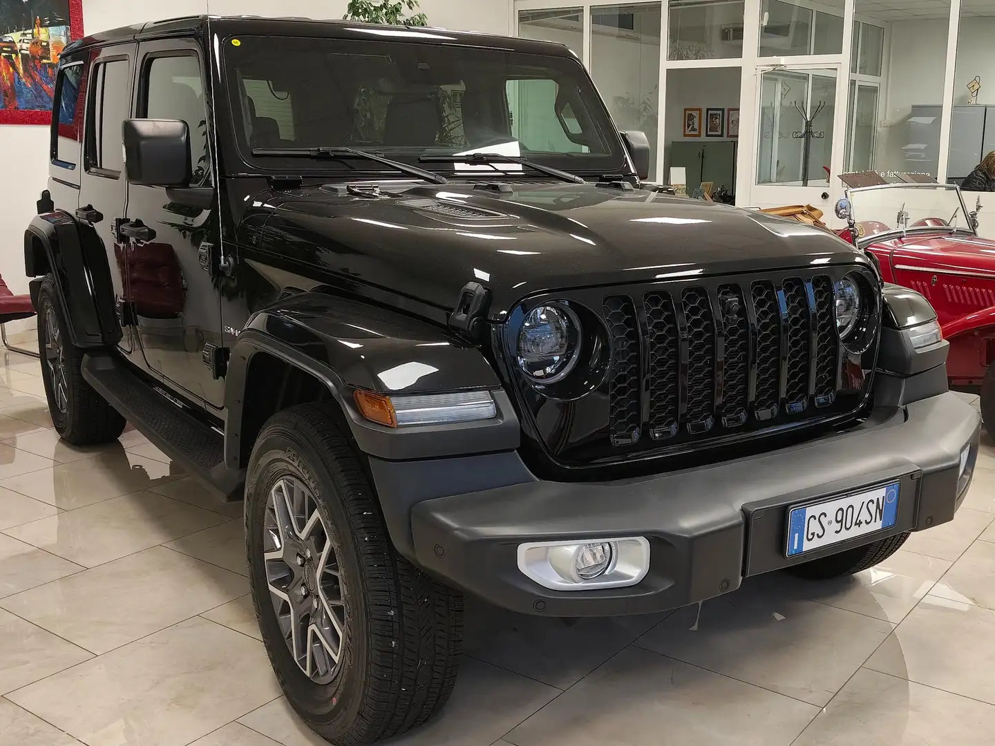 Jeep Wrangler JEEP WRANGLER 2.0 379 CV PHEV 4XE SAHARA Nero - 2
