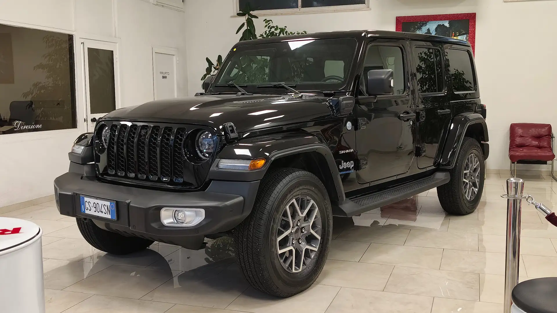 Jeep Wrangler JEEP WRANGLER 2.0 379 CV PHEV 4XE SAHARA Nero - 1