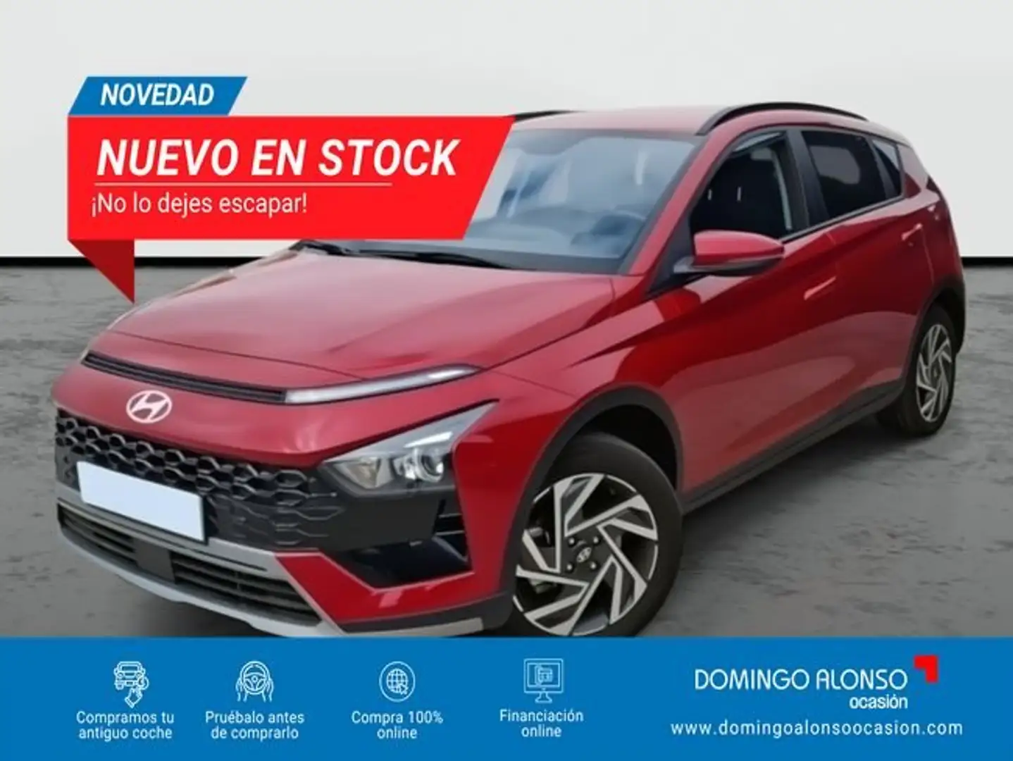 Hyundai BAYON FL 1.0 T-GDi 66,2 kW (90 CV) MT6 2WD Smart MY26 Rojo - 1