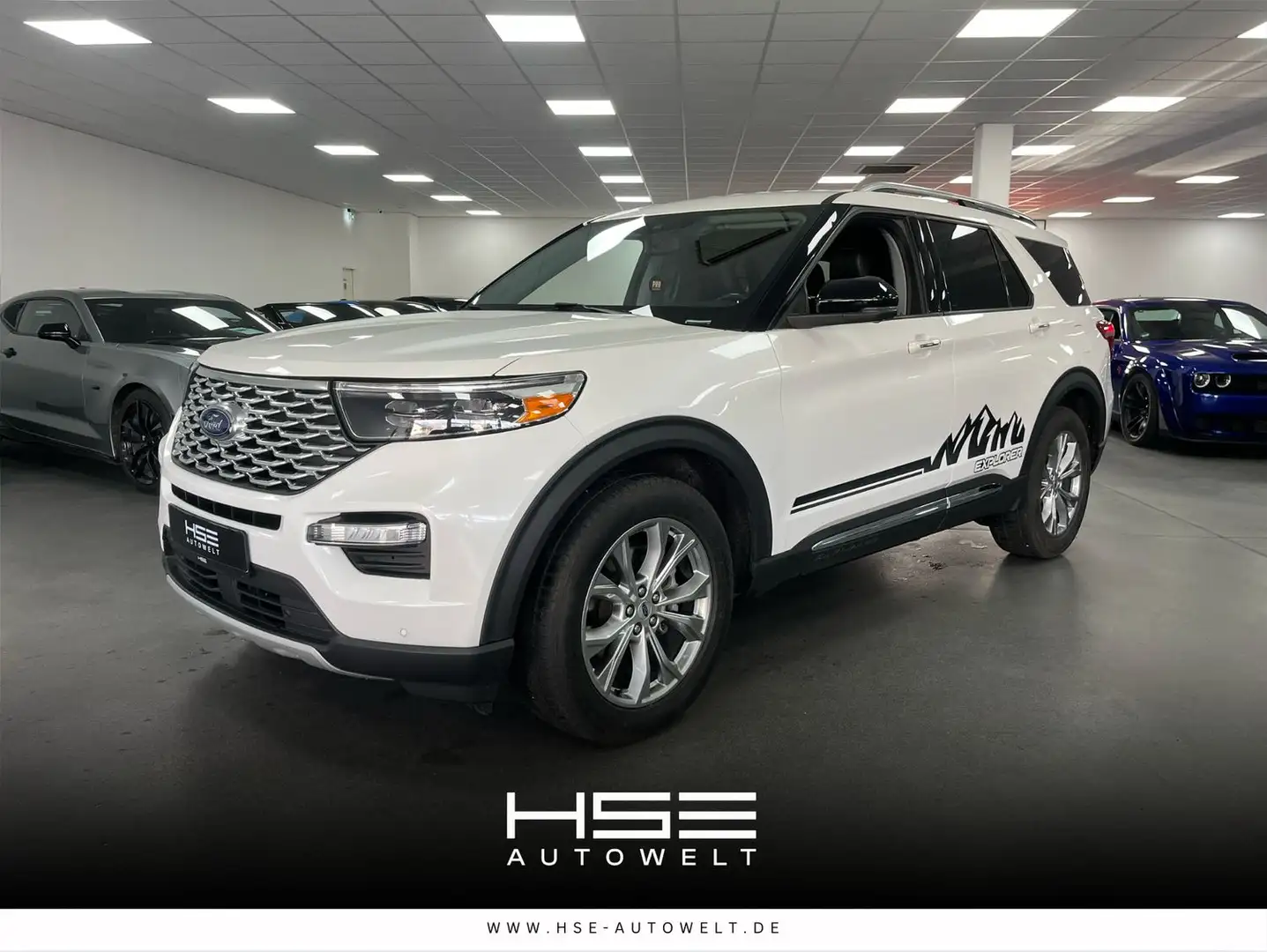 Ford Explorer 2,3l EcoBoost 4x4/ Limited/ VOLL Weiß - 1