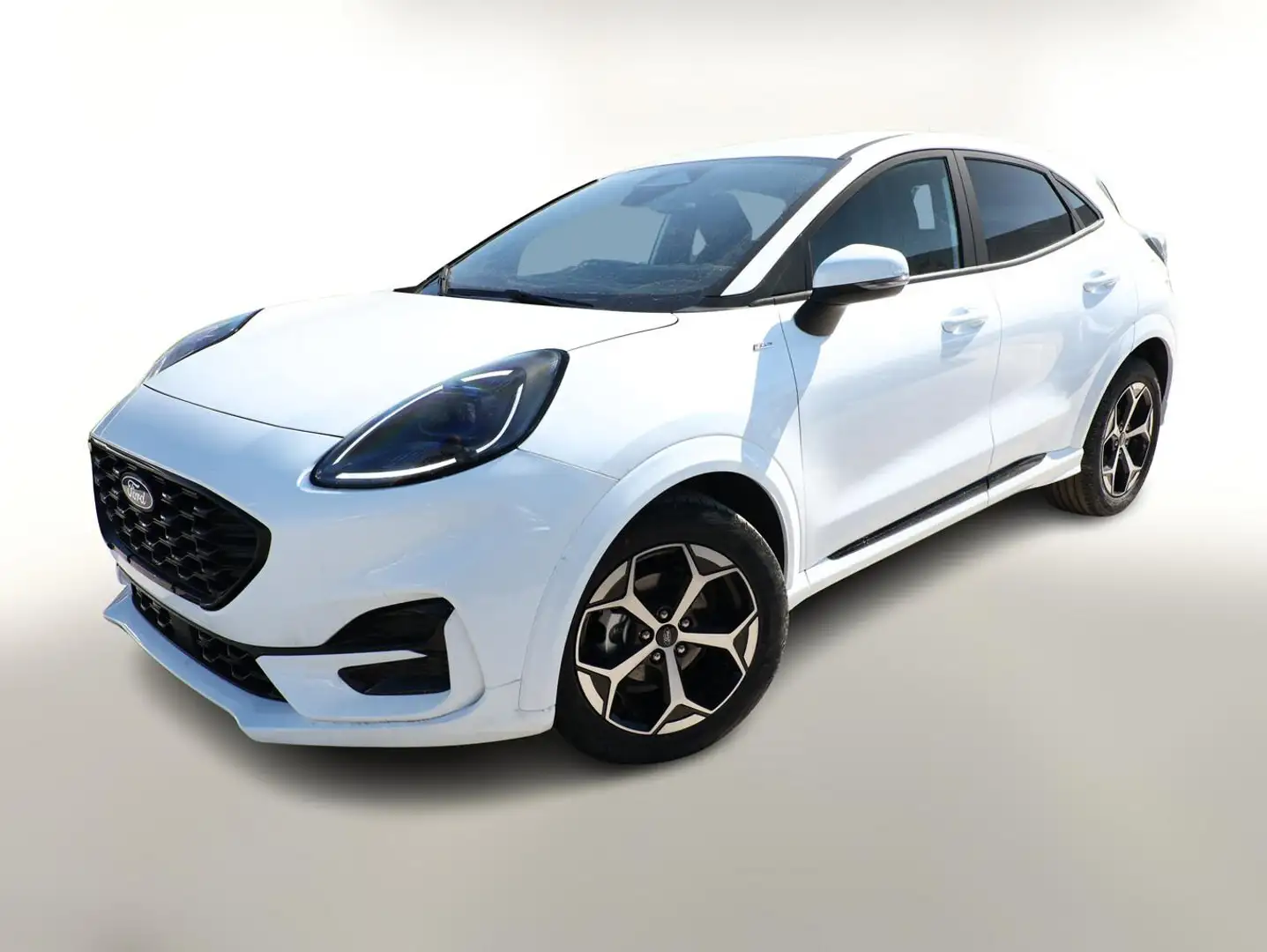 Ford Puma ST-Line 1.0 EB 125 MHEV A7 LED SHZ Kam PDC 92 k... Weiß - 1