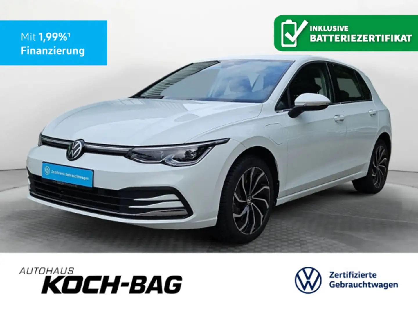 Volkswagen Golf VIII eHybrid Style Navi LED Weiß - 1