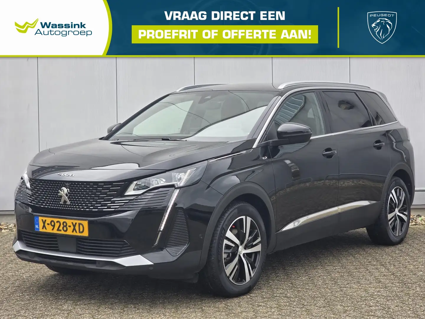 Peugeot 5008 Hybrid 136pk GT Automaat 7 Persoons I Adaptieve Cr Noir - 1