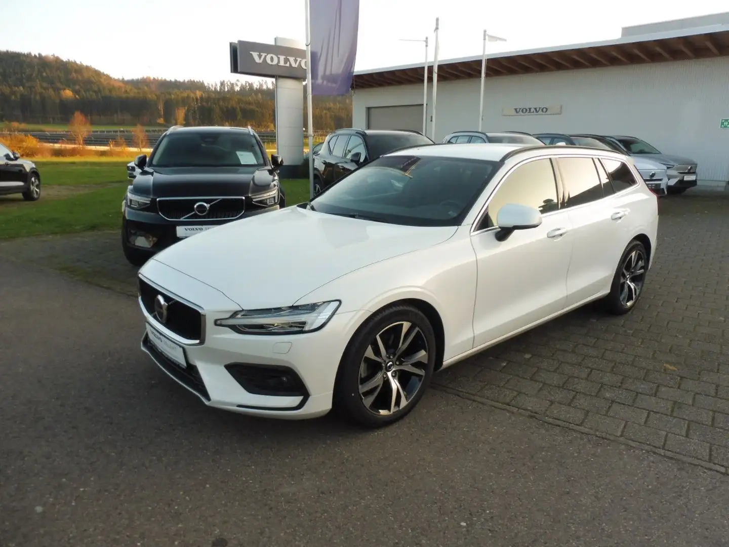 Volvo V60 Kombi  B4 Core/ Fahrassistenten Weiß - 1