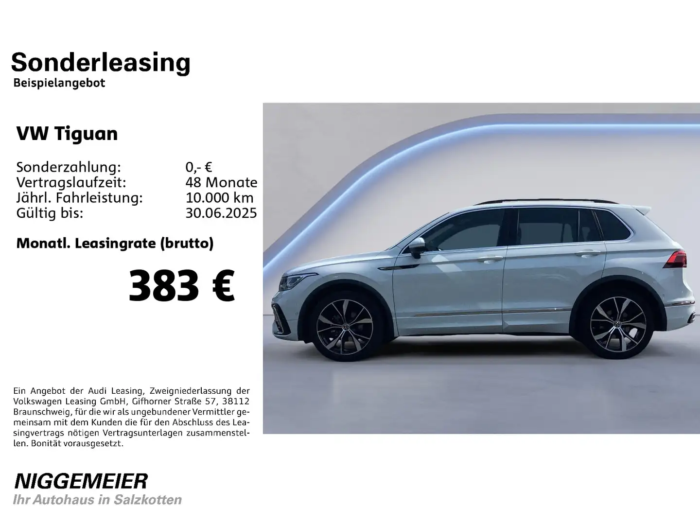 Volkswagen Tiguan 2.0TDI DSG R-LINE PANO+STANDHZG+MATRIX-LE Blanc - 2