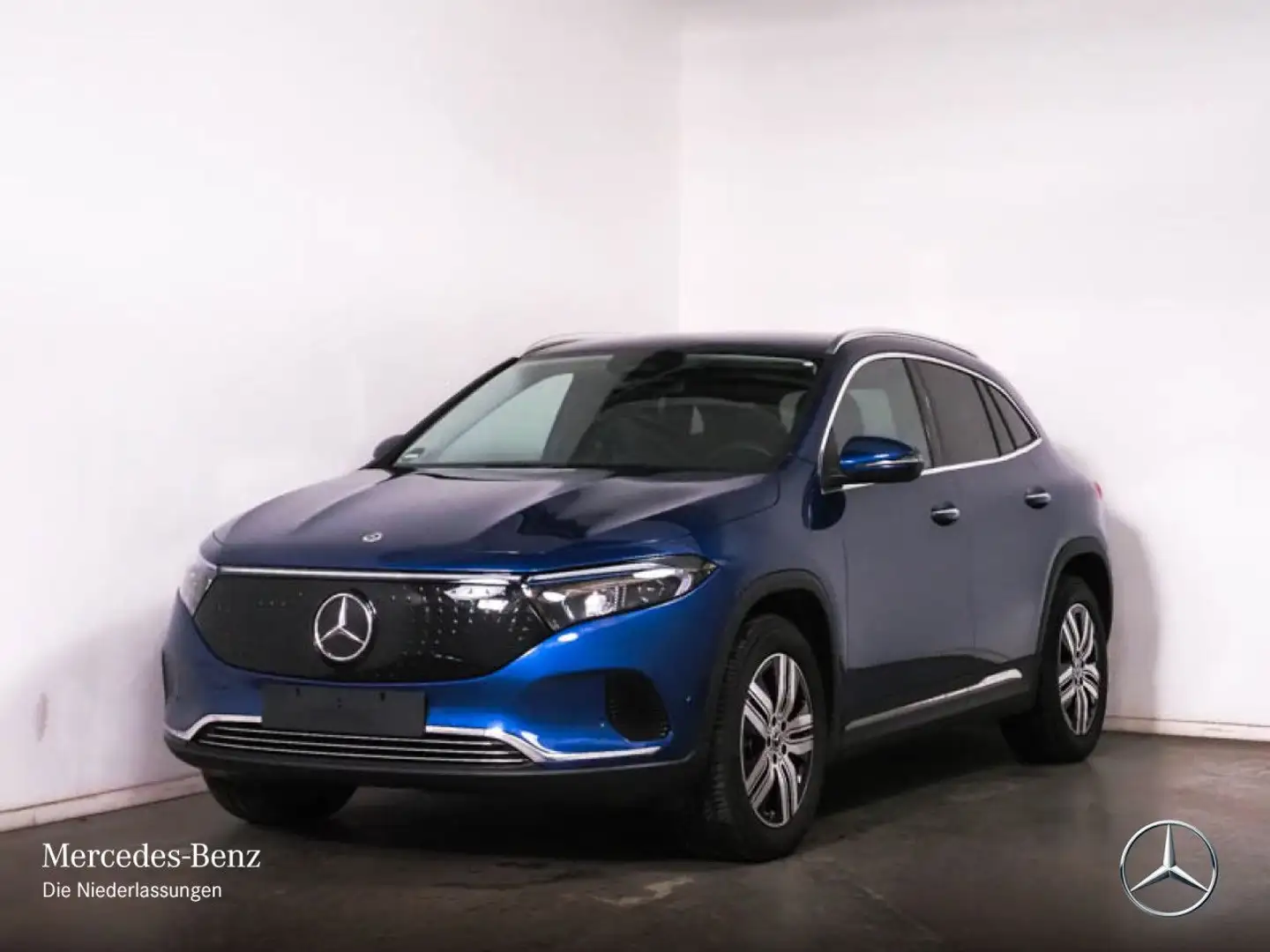 Mercedes-Benz EQA 350 4M PROG+PLUS-PAKET+KAMERA+MEMORY+KEYLESS Modrá - 2
