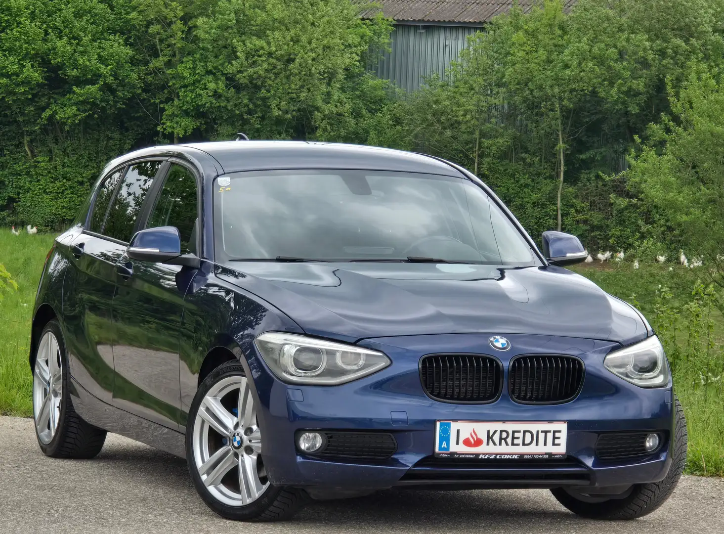 BMW 116 116 d Top* Tempomat*Wenig KM*Einparkhilfe sensoren Azul - 2