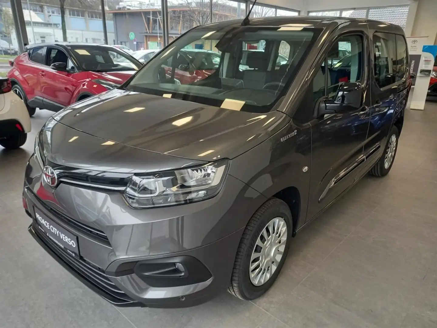 Toyota Proace City Verso L1 Electric 50kWh Shuttle Grigio - 1