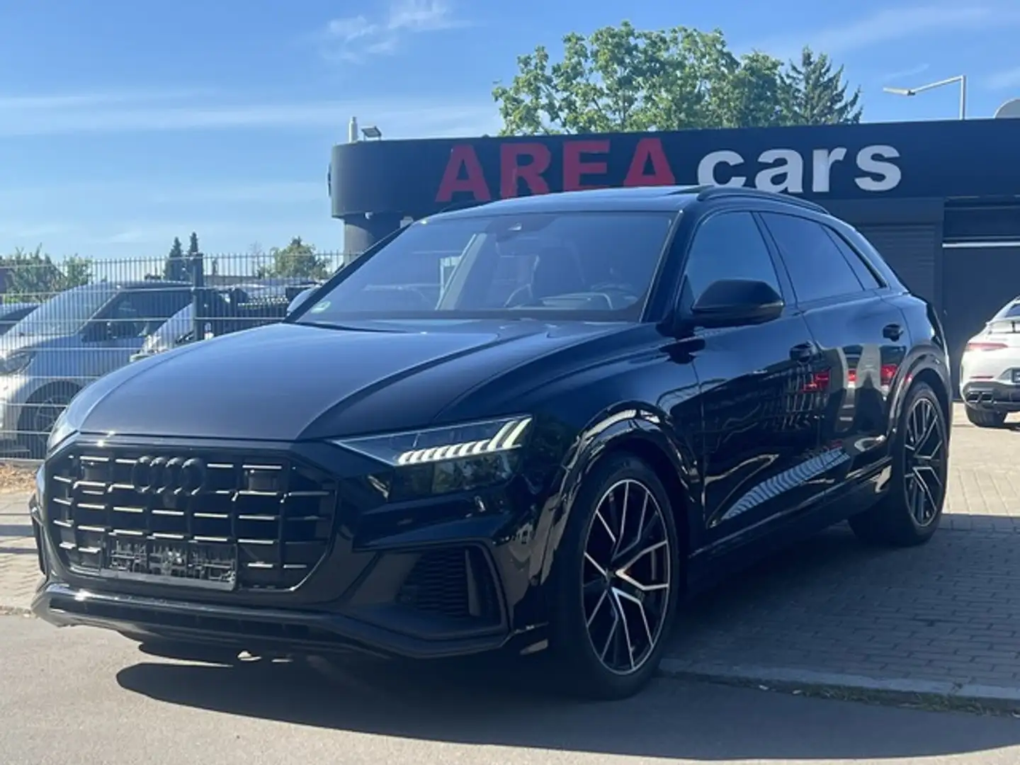 Audi Q8 50 TDI*S-LINE*PANO*HUD*MATRIX*RAUTE*B&O Black - 1