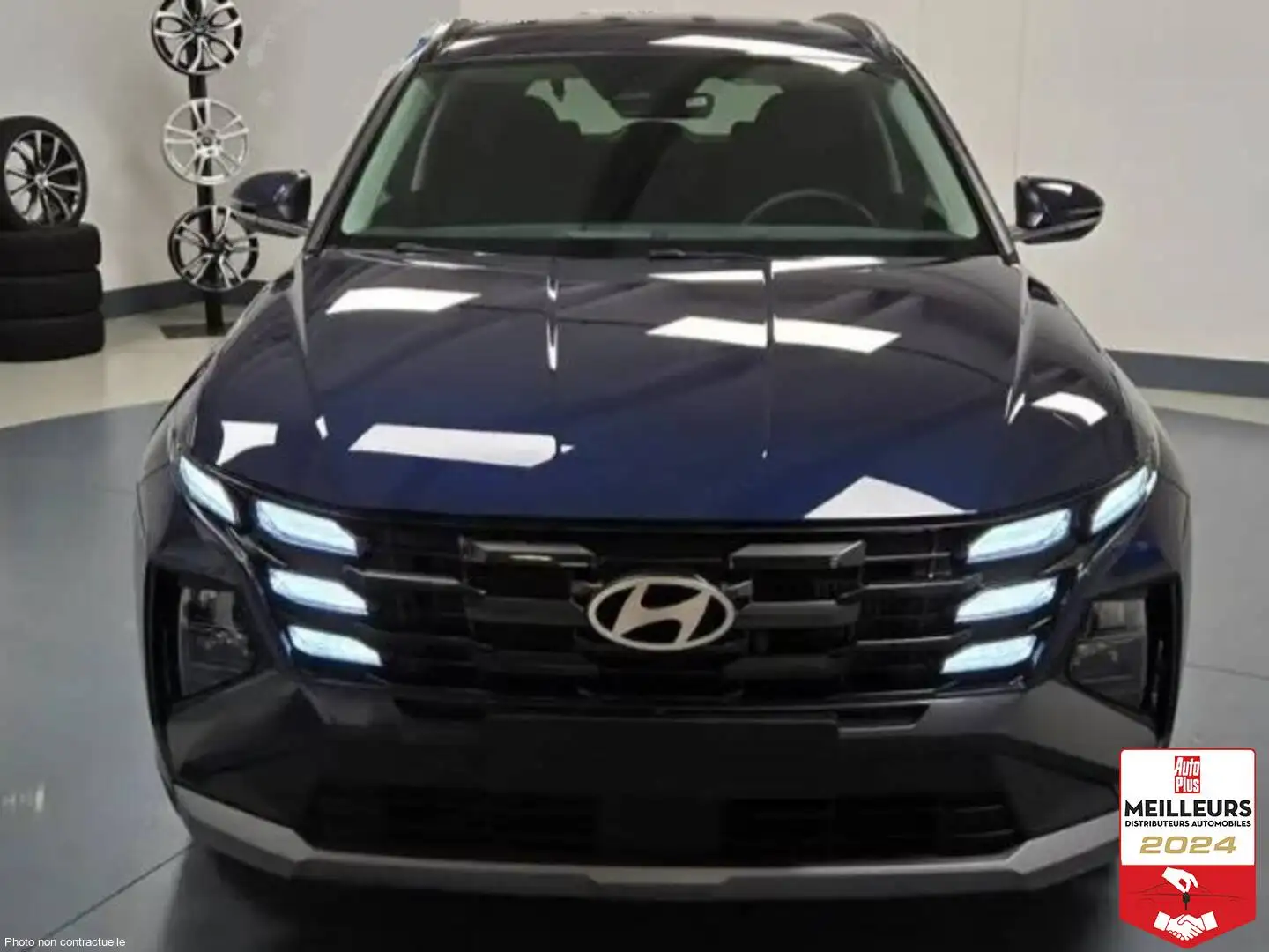 Hyundai TUCSON 1.6 T-GDI 215 Hybrid BVA6 Executive Blanc - 1