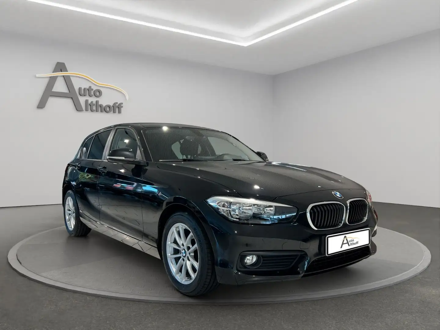 BMW 118 i 5-trg. 2.HD BT PARK TEMP KLIMA SHZ LM 16" Noir - 1