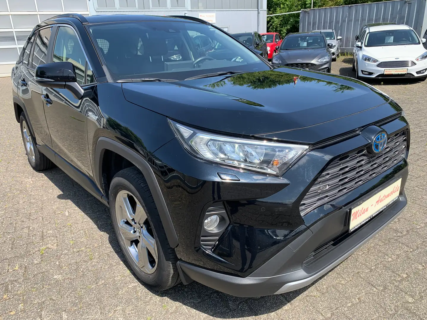 Toyota RAV 4 Hybrid 4x4 Team Deutschland Automatik-AHK-v.Assis Nero - 2