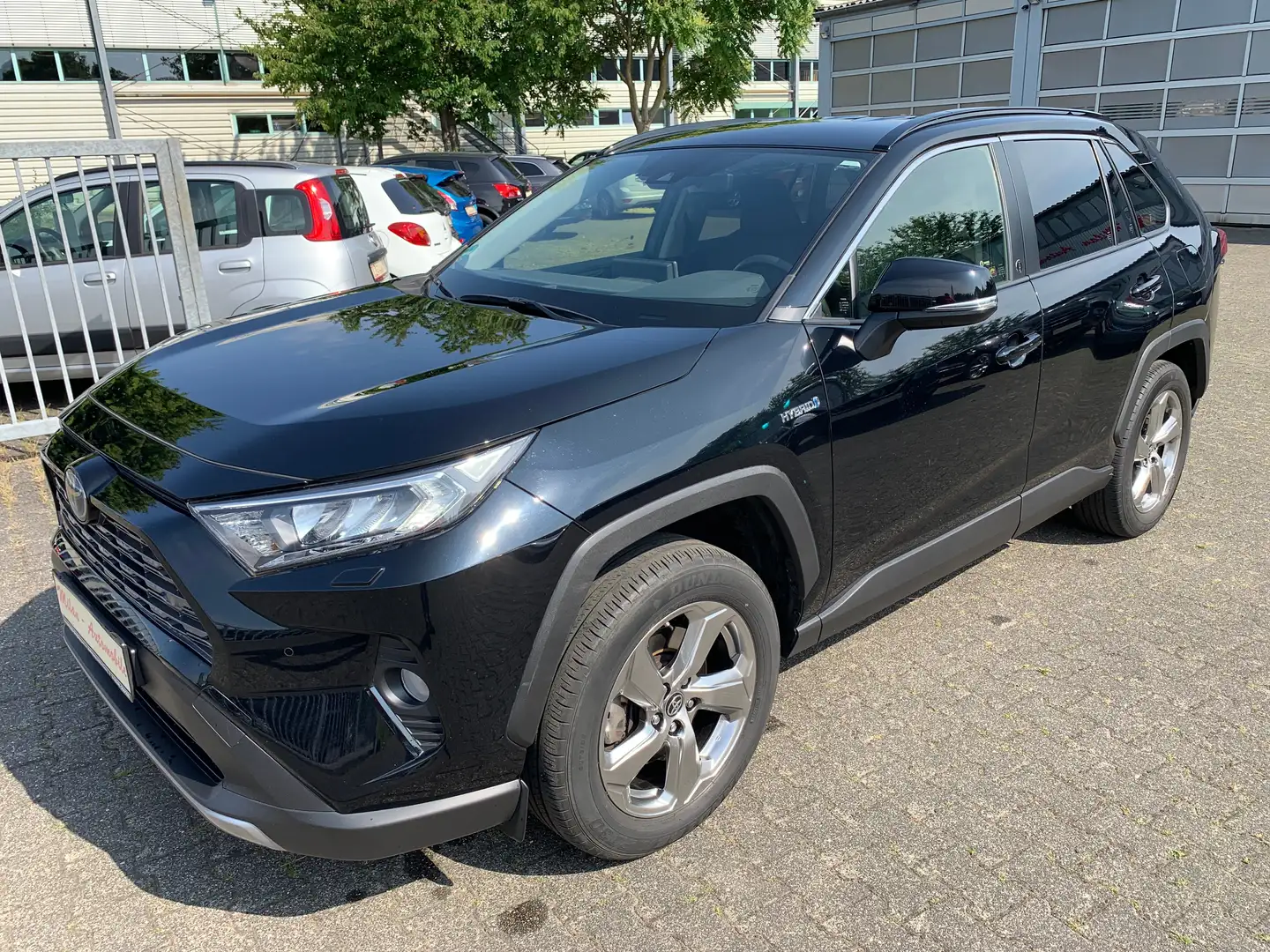 Toyota RAV 4 Hybrid 4x4 Team Deutschland Automatik-AHK-v.Assis Nero - 1