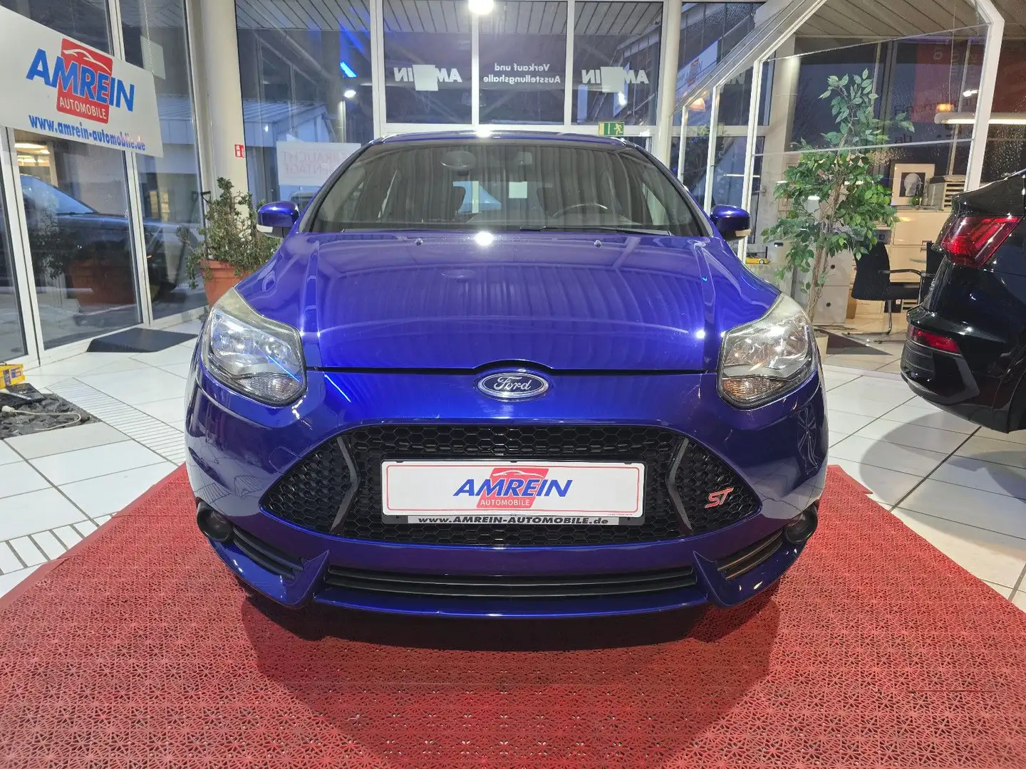 Ford Focus ST+RECARO-SPORTSITZE+SHZ+KLIMA+08/27-TÜV+ Bleu - 2