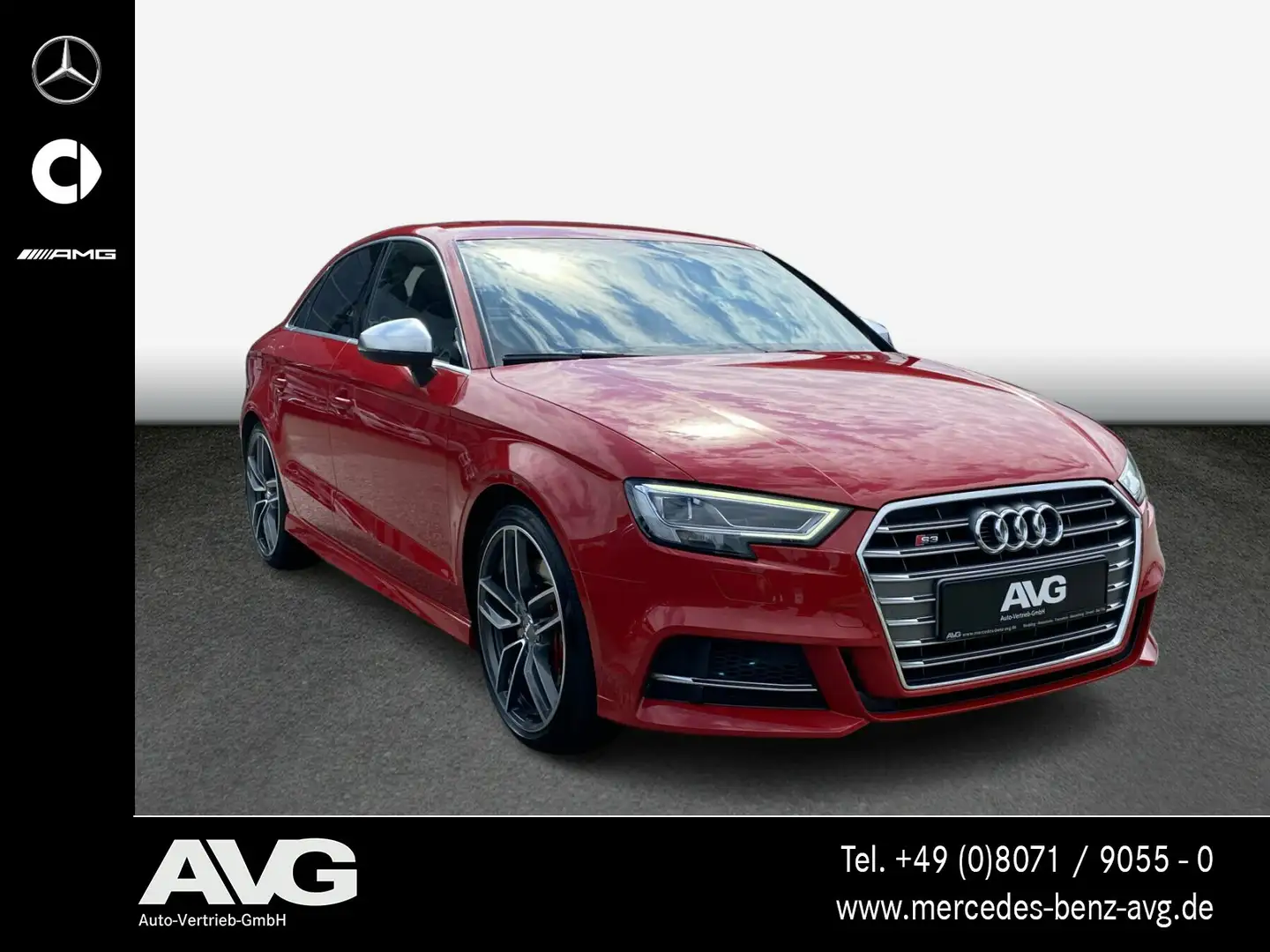 Audi S3 S3 2.0 TFSI Limousine quattro MMI Navi Plus SHZ BC Red - 2