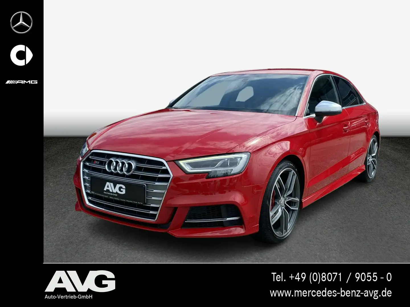 Audi S3 S3 2.0 TFSI Limousine quattro MMI Navi Plus SHZ BC Red - 1