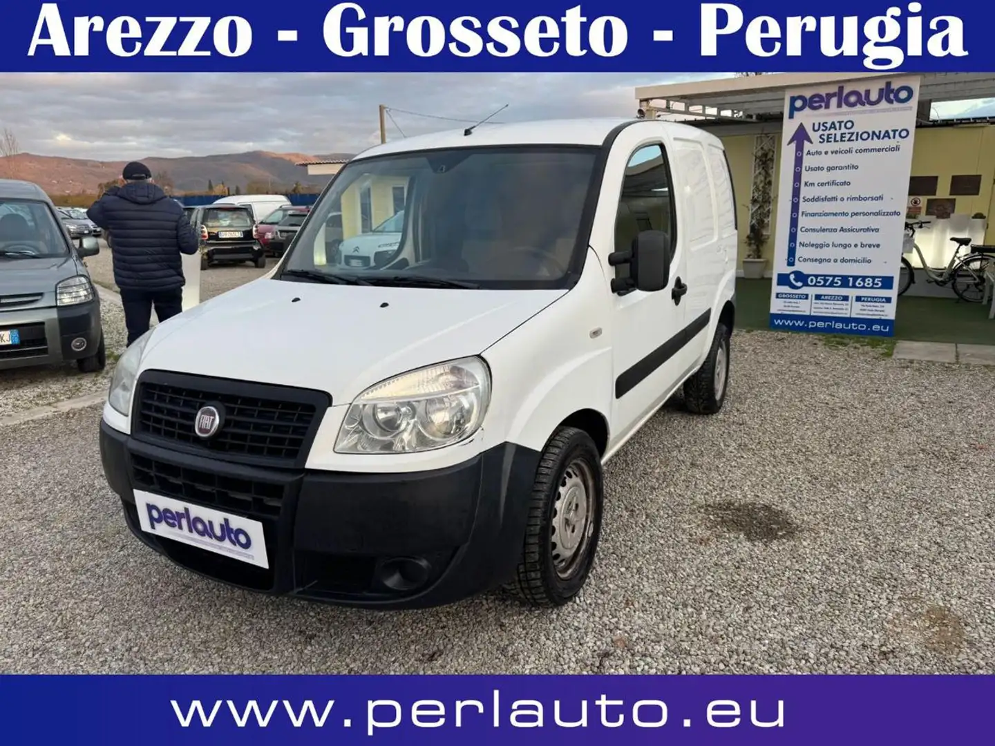 Fiat Doblo Doblò 1.3 MJ 16V PC-TN Cargo Lami Weiß - 1