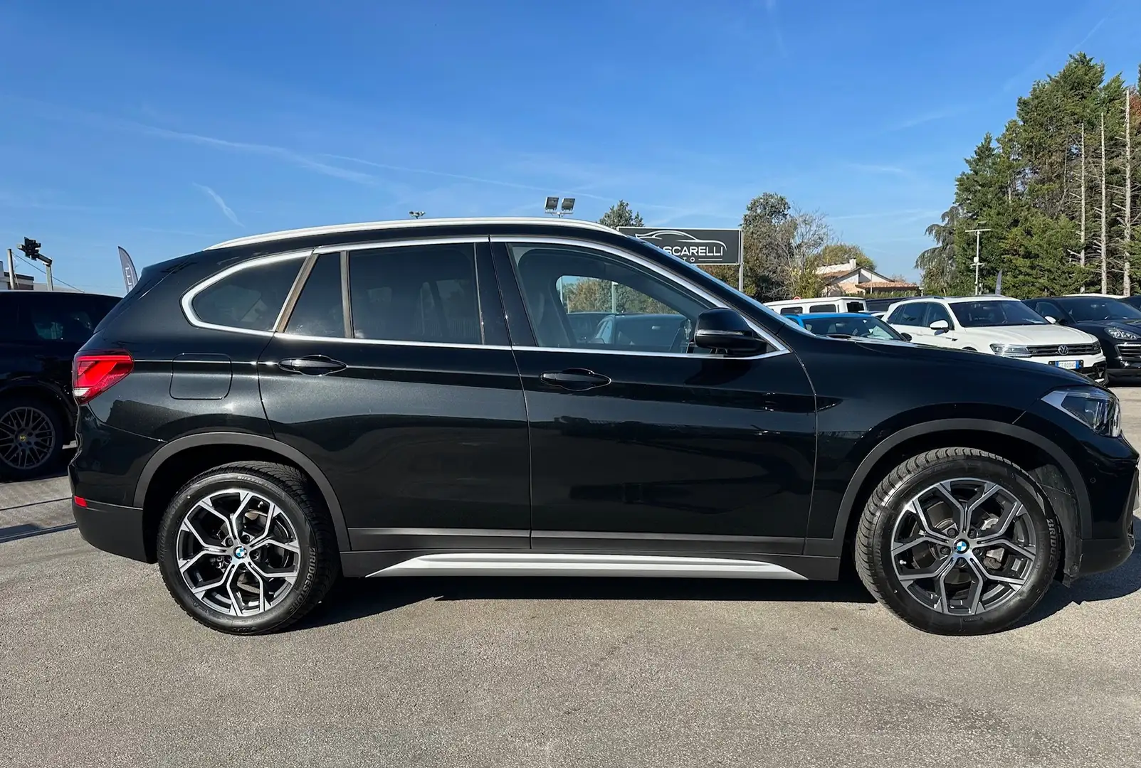 BMW X1 xdrive18d xLine  auto /pelle/navi/km doc./head Nero - 2