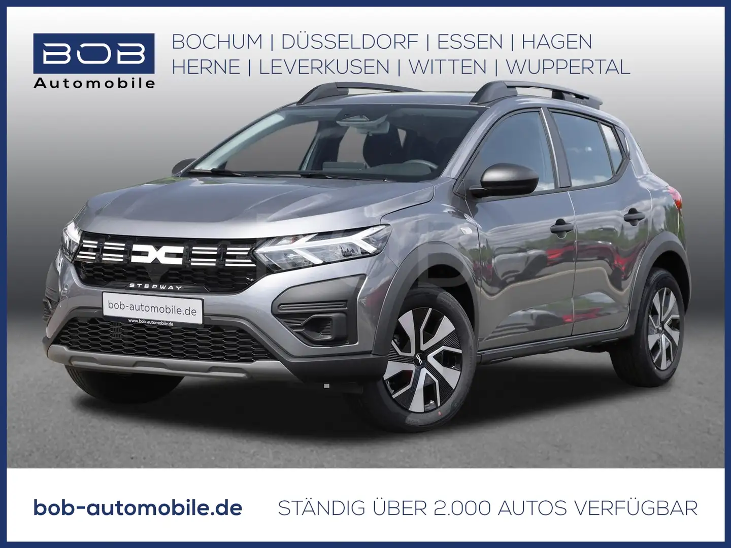 Dacia Sandero Stepway Essential TCe 90 PDC KLIMA BT ZV Grau - 1